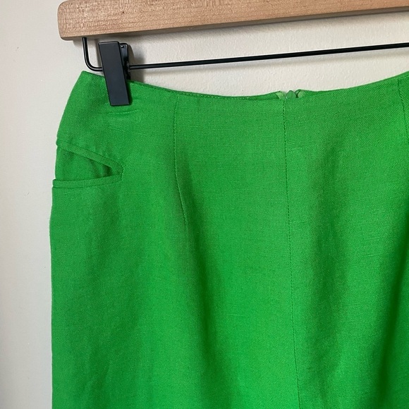 Harve Benard Green Mini Skirt - Picture 3 of 8